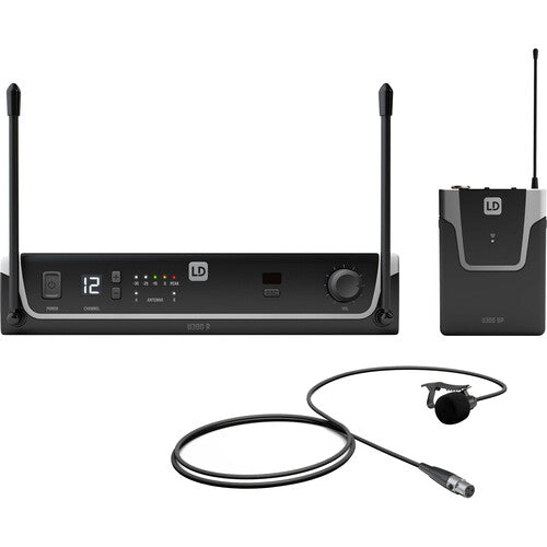 LD Systems International Wireless Microphone System with Bodypack and Lavalier Microphone