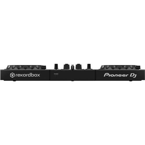 Pioneer DJ DDJ-400 Portable 2-Channel rekordbox DJ Controller, Black (Open Box)