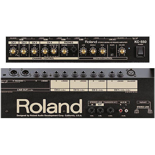 Roland KC-550 - 180W Keyboard Amplifier/Submixer - Rock and Soul DJ Equipment and Records
