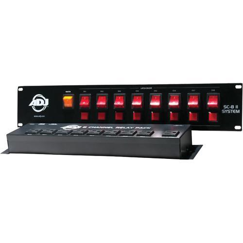 American DJ SC-8 Analog Lighting Controller System - Rock and Soul DJ Equipment and Records