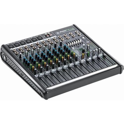 Mackie ProFX12v2 12-Channel Sound Reinforcement Mixer with Built-In FX - Rock and Soul DJ Equipment and Records