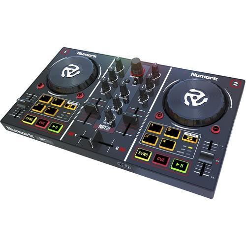 Numark Party Mix DJ Controller with Built-In Light Show - Rock and Soul DJ Equipment and Records