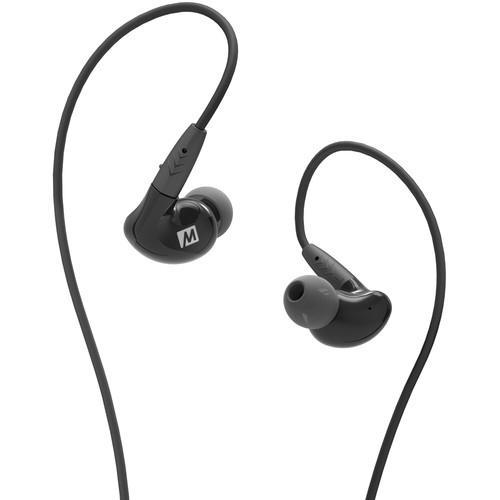 MEE audio Pinnacle P2 In-Ear Headphones with Detachable Cable (Black) - Rock and Soul DJ Equipment and Records