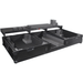 ProX DJ Coffin Flight Case for RANE DJ Seventy-Two Mixer and Two Turntables (Black on Black) - Rock and Soul DJ Equipment and Records
