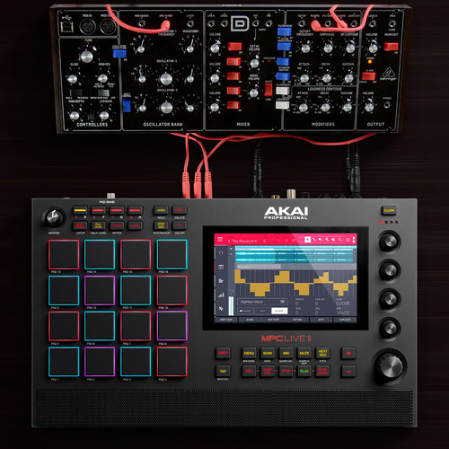 Akai Professional MPC Live II Standalone Music Production Center - Rock and Soul DJ Equipment and Records