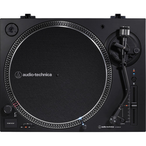 Audio-Technica Consumer AT-LP120XBT-USB Stereo Turntable with USB and Bluetooth (Black) + Free Lunch Box - Rock and Soul DJ Equipment and Records