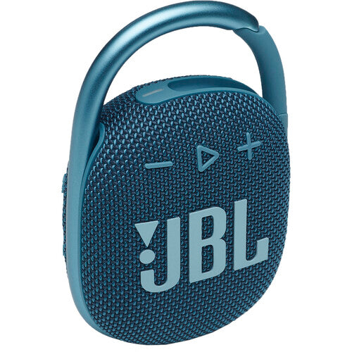 JBL Clip 4 Portable Bluetooth Speaker (Blue) - Rock and Soul DJ Equipment and Records