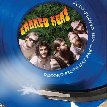 Canned Heat - Record Store Day Party With Canned Heat [LP] (Translucent Blue Vinyl, first time on vinyl, limited to 1000, indie exclusive) - Rock and Soul DJ Equipment and Records