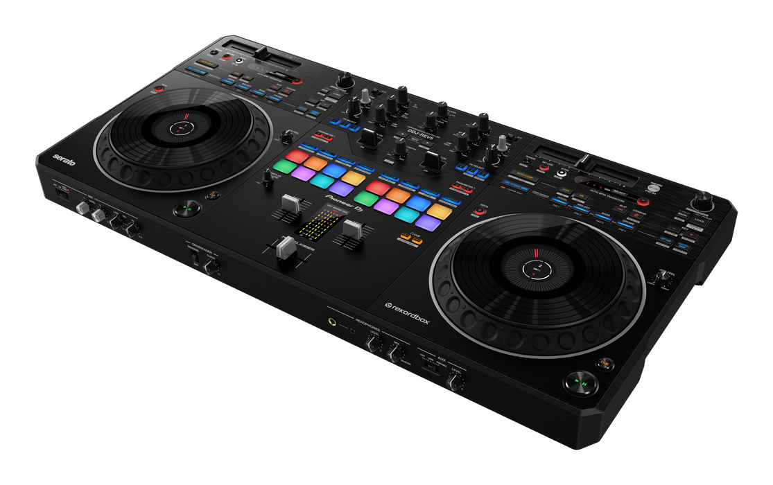 Pioneer DJ DDJ-REV5 Scratch-style 2-channel performance DJ controller (black)