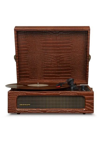 Crosley Voyager Portable Turntable - Brown - Rock and Soul DJ Equipment and Records