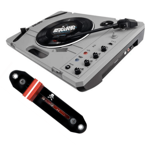 Reloop SPiN Portable Turntable + Jesse Dean Contactless Fader Preinstalled - Rock and Soul DJ Equipment and Records