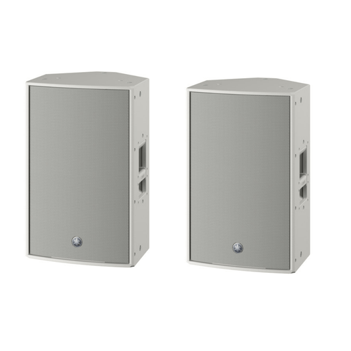 Yamaha DZR12 2000W 2-Way 12" Powered Loudspeaker (White) (Pair) - Rock and Soul DJ Equipment and Records