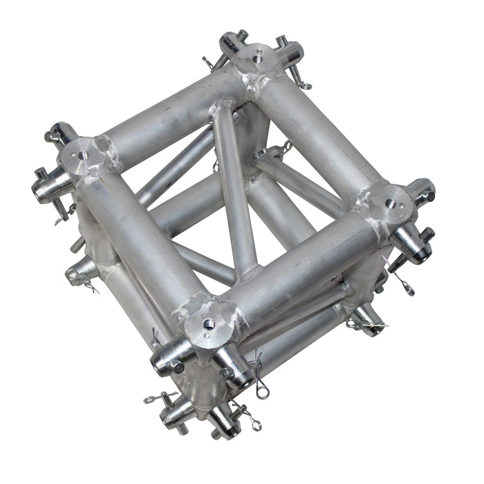 ProX XT-JB6W-4W 6 Way Square Truss Junction Block - Includes 4 Way 16 Half Conical Couplers