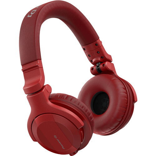 Pioneer DJ HDJ-CUE1 Bluetooth DJ Headphones (Matte Red) - Rock and Soul DJ Equipment and Records