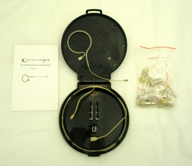 Technical Pro MEC6KIT Earbud Condenser Headset Microphone Kit - New! - Rock and Soul DJ Equipment and Records
