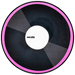 Serato Control Vinyl - Flame and Record Emoji (Pair) - Rock and Soul DJ Equipment and Records