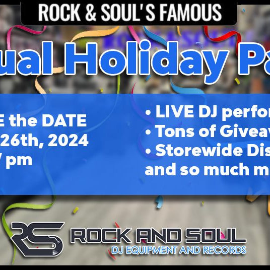 Annual Holiday Party in New York 2024: Celebrate Music, Community, and Giveaways at Rock and Soul