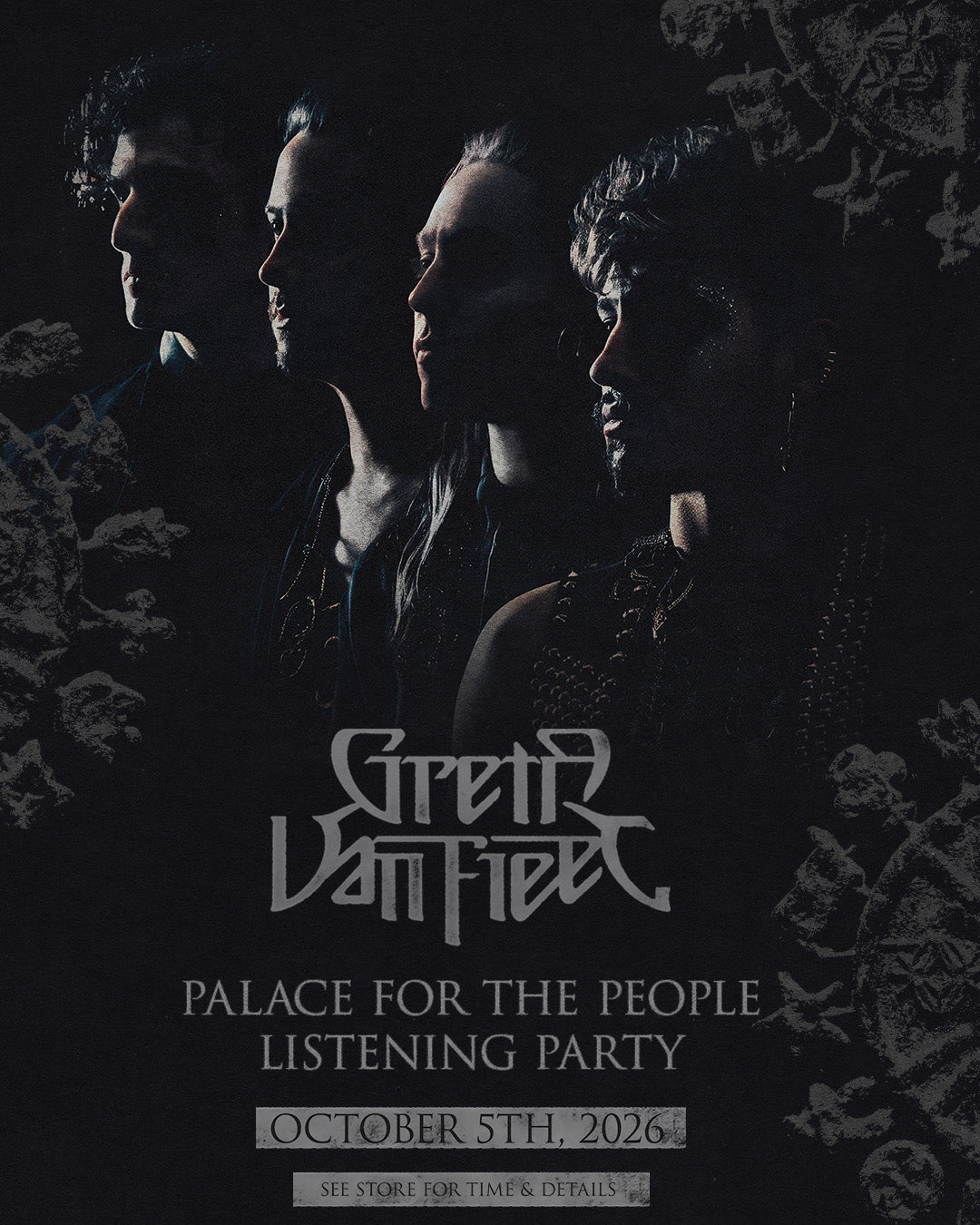 Greta Van Fleet - Palace For The People - Advance Listening Party
