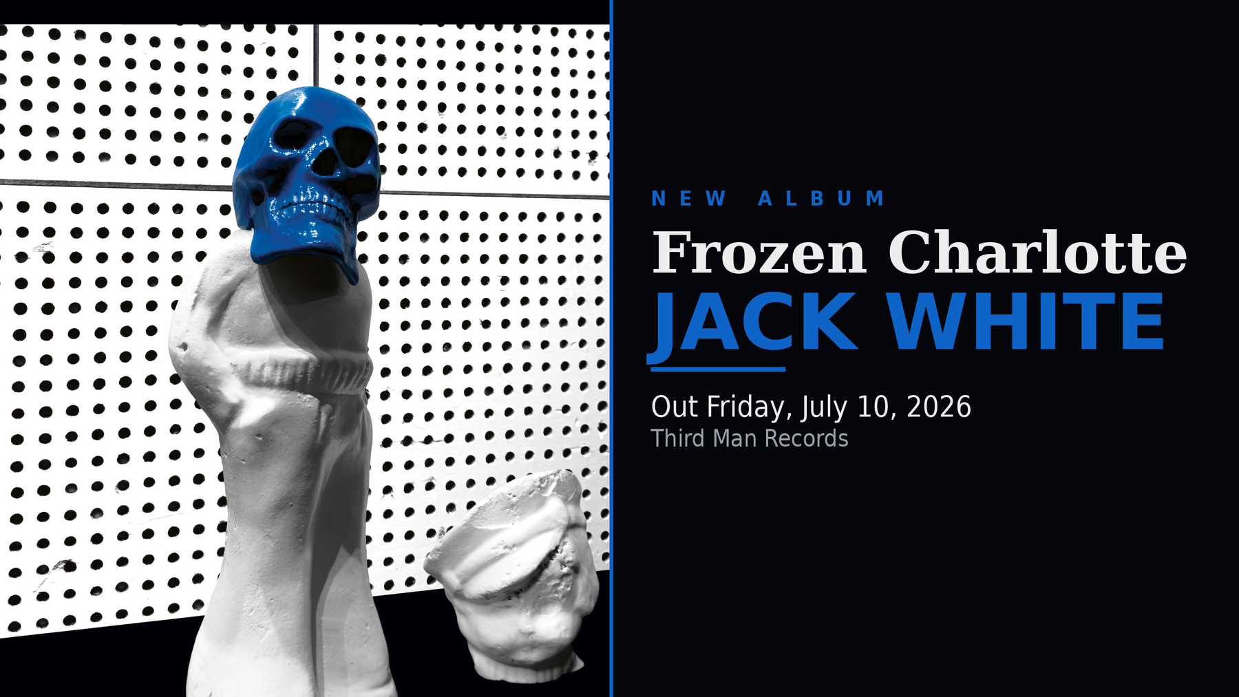 Jack White Releasing 7th Studio Album, "Frozen Charlotte", This July