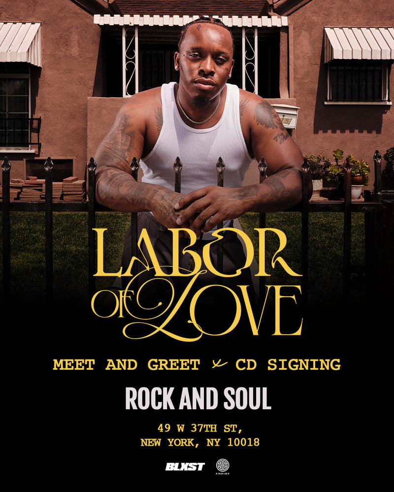 Meet BLXST at Rock & Soul NYC – Exclusive CD Signing & Meet & Greet on July 25