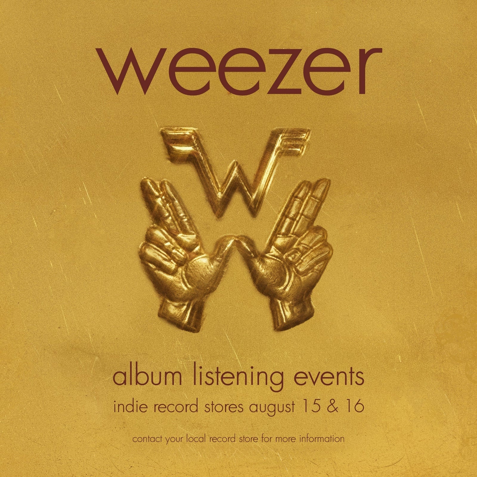 Weezer's The Gold Album Advance Listening Party
