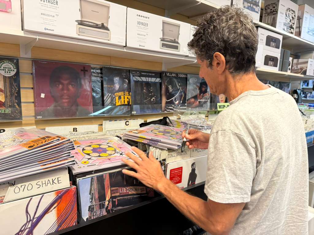 Mike D of the Beastie Boys THANK YOU Release Party at Rock &amp; Soul NYC — Signed Copies, Exclusive Purple Vinyl &amp; Live DJ Set