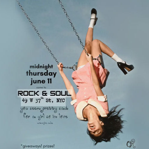 Olivia Rodrigo Midnight Sale at Rock and Soul NYC – June 11