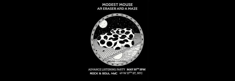 Modest Mouse ADVANCED Album Listening Weekend at Rock and Soul NYC