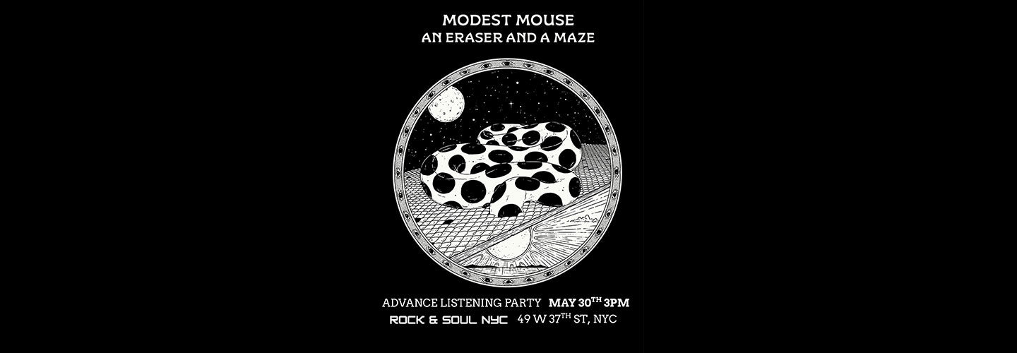 Modest Mouse ADVANCED Album Listening Weekend at Rock and Soul NYC