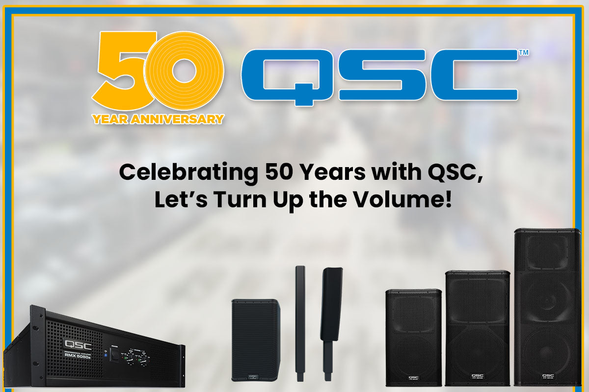NYC’s Best QSC Speaker Rentals – Reserve Yours Today!