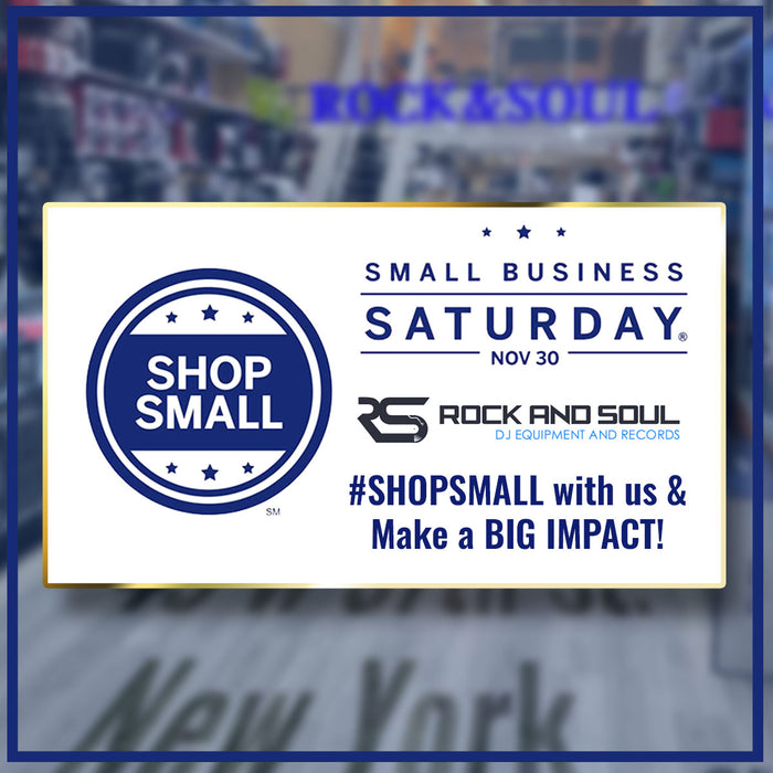 Celebrating Small Business Saturday "The Spirit of Community and Local Shopping"