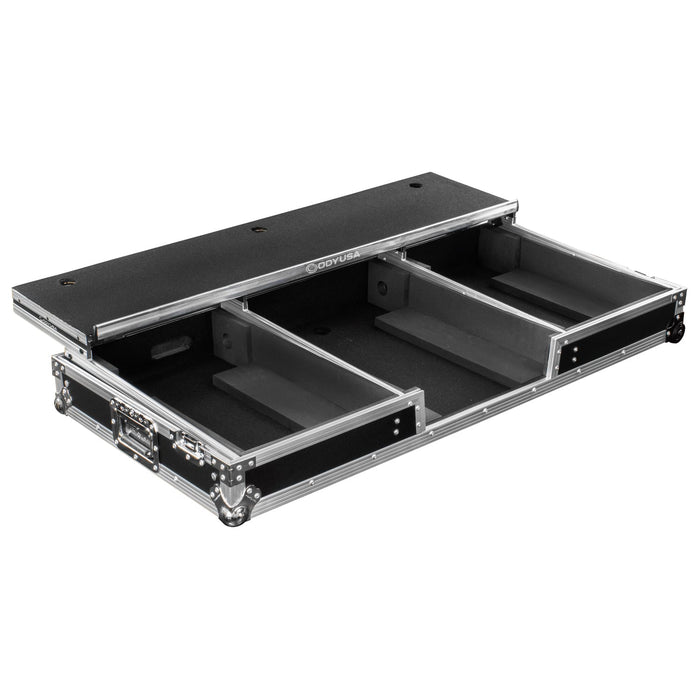 Odyssey Glide Style DJ Coffin Flight Case with Wheels for DJM-A9 and CDJ-3000 or Similar Size Gear (Open Box)