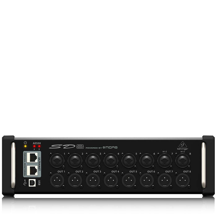 Behringer SD8 I/O Stage Box with 8 Preamps (Open Box)