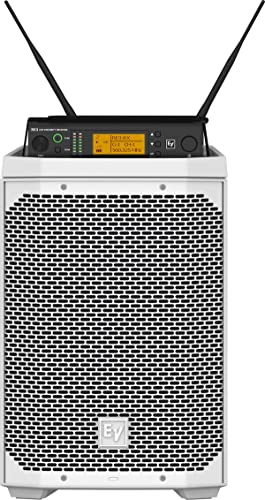 Electro-Voice EVERSE 8 Weatherized Battery-Powered Loudspeaker with Bluetooth Audio and Control (White)