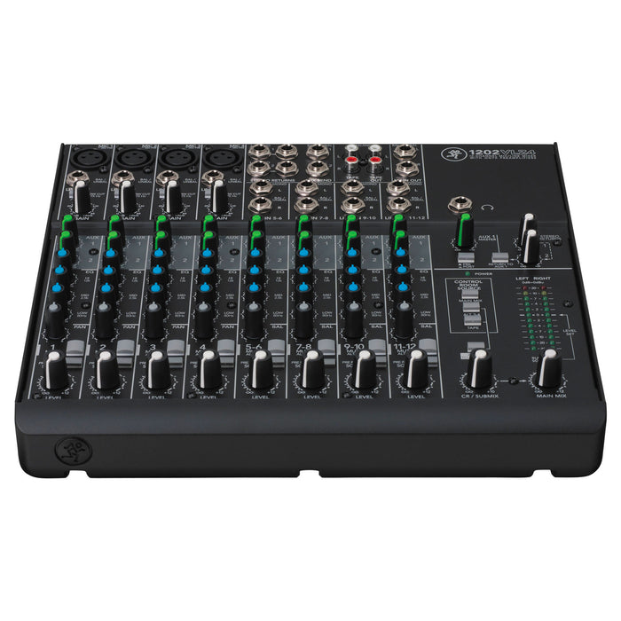 Mackie VLZ4 Series, 12-channel Mixer with Ultra-wide 60dB gain range and Onyx Mic Preamps 1202VLZ4 (Open Box)