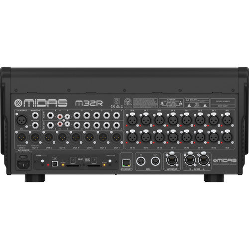 Midas M32R-LIVE Digital Console for Live Performance and Studio Recording (Open Box)