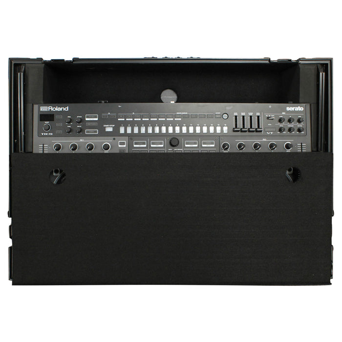 Odyssey Innovative Designs Black Label Glide Case with Wheels for Roland DJ-808 / Denon MC7000 DJ Controller (Open Box)