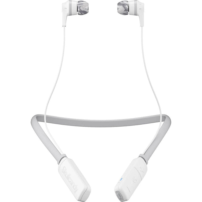 Skullcandy Ink'd Wireless In-Ear Headphones (White/Gray) (Open Box)