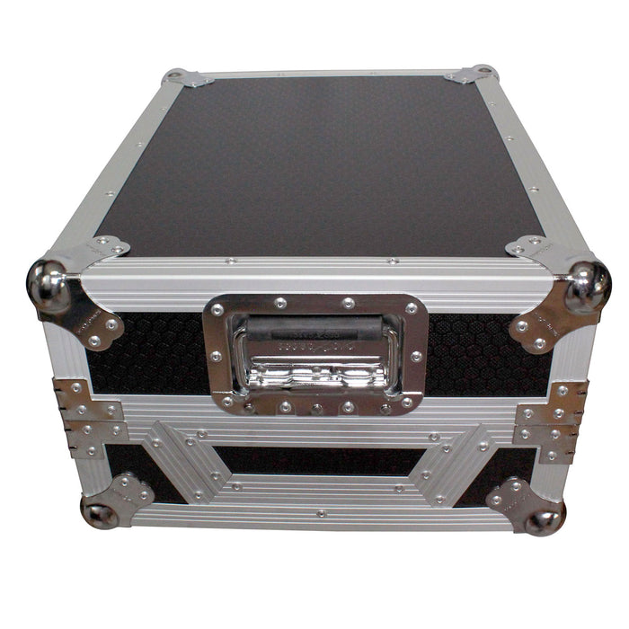 ProX XS-M12LT Mixer ATA Flight Hard Case for Large Format 12" Universal DJ Mixer with Laptop Shelf