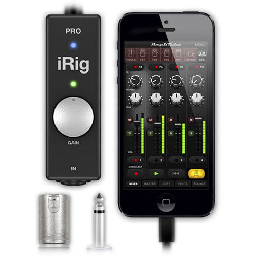 IK Multimedia iRig Pro I/O Audio and MIDI Interface for Mac, Windows & iOS (Open Box)