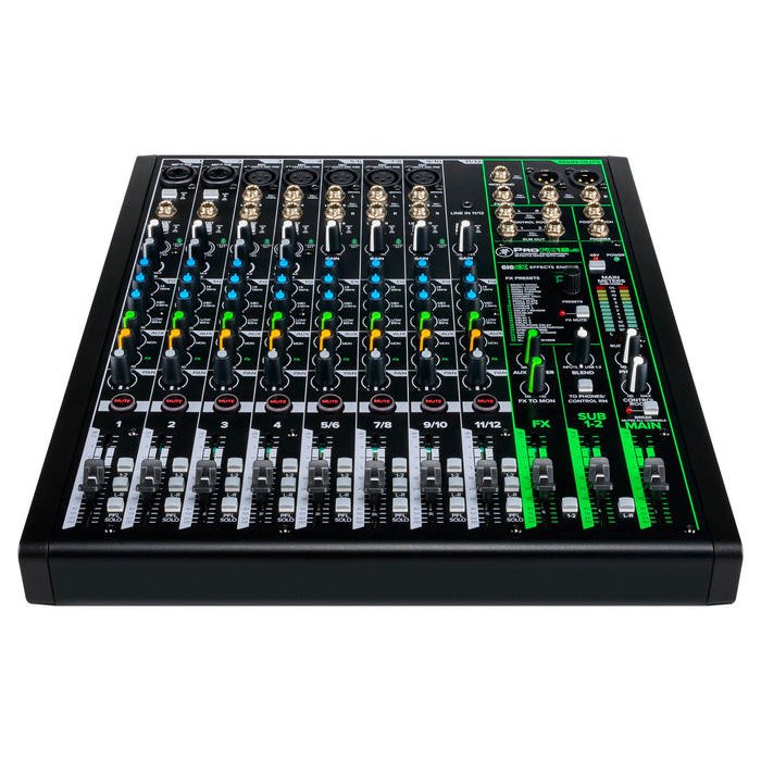 Mackie ProFXv3 Series, 12-Channel Professional Effects Mixer with USB, Onyx Mic Preamps and GigFX effects engine - Unpowered (ProFX12v3) (Open Box)