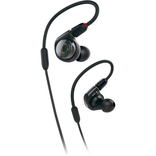 Audio-Technica ATH-E40 Professional In-Ear Monitor Headphones (Open Box)