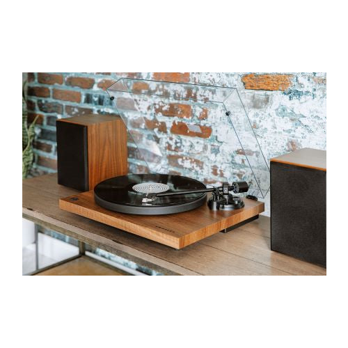 Crosley C6B-WA Belt-Drive Bluetooth Turntable Record Player with Adjustable Tone Arm, Walnut