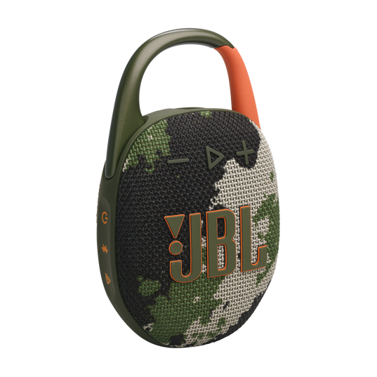 JBL Clip 5 - Ultra-Portable, Waterproof & Dustproof Bluetooth Speaker (Squad)