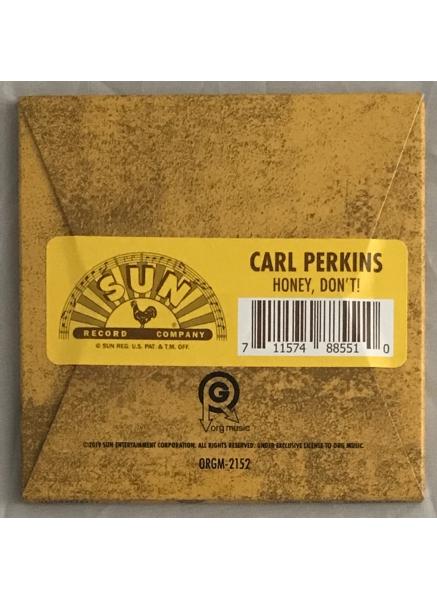 Carl Perkins - Honey, Don’t Sun Record 3“ Vinyl Record