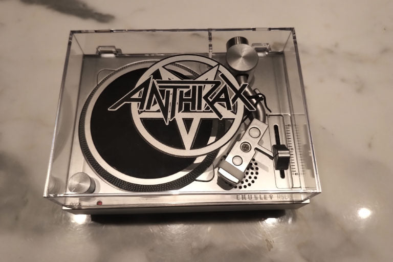 Crosley Mini 3 Record Player Turntable - Exclusive Anthrax Edition /1000