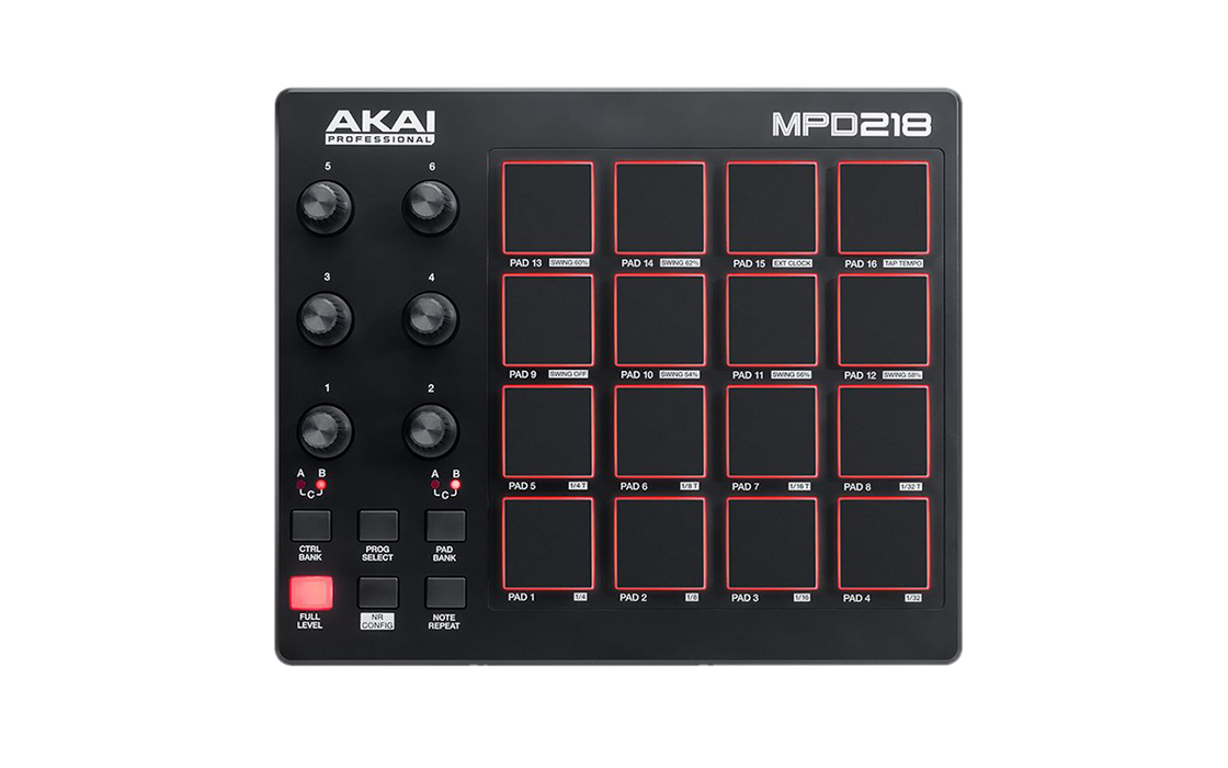 Akai Professional MPD218 USB MIDI Pad Controller