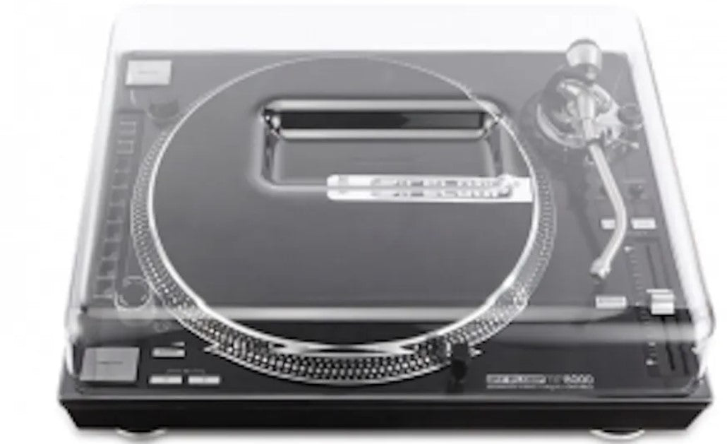 Reloop RP-7000 MK2 Upper Torque Turntable System (Silver) + Decksaver Dust Cover
