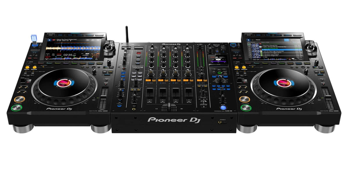 Pioneer DJ CDJ-3000 High-Resolution Pro-DJ Multiplayer (Black) +