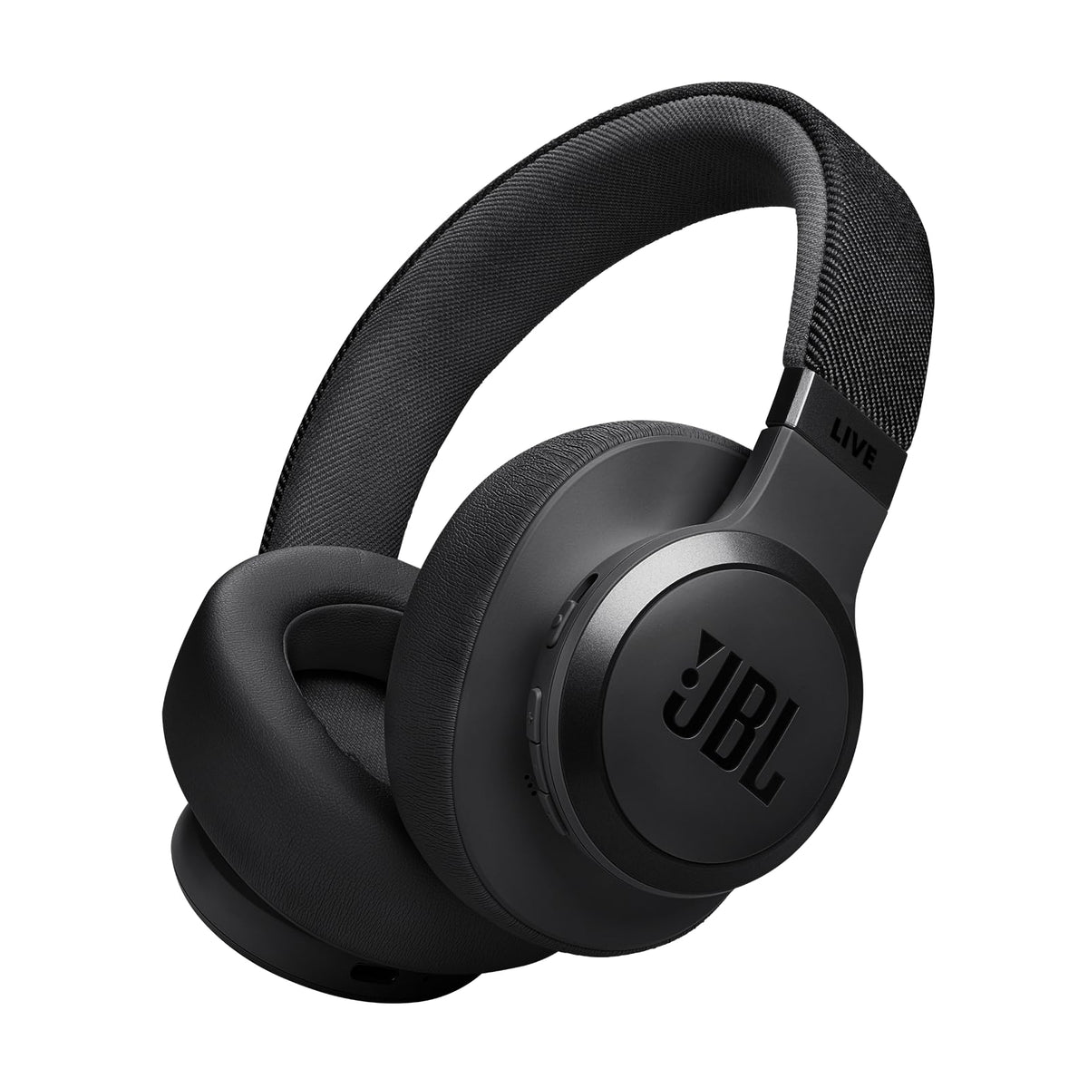 JBL LIVE 770 NC ブラック JBL Live 770 NC Over-Ear Noise-Cancelling Headphones (Black